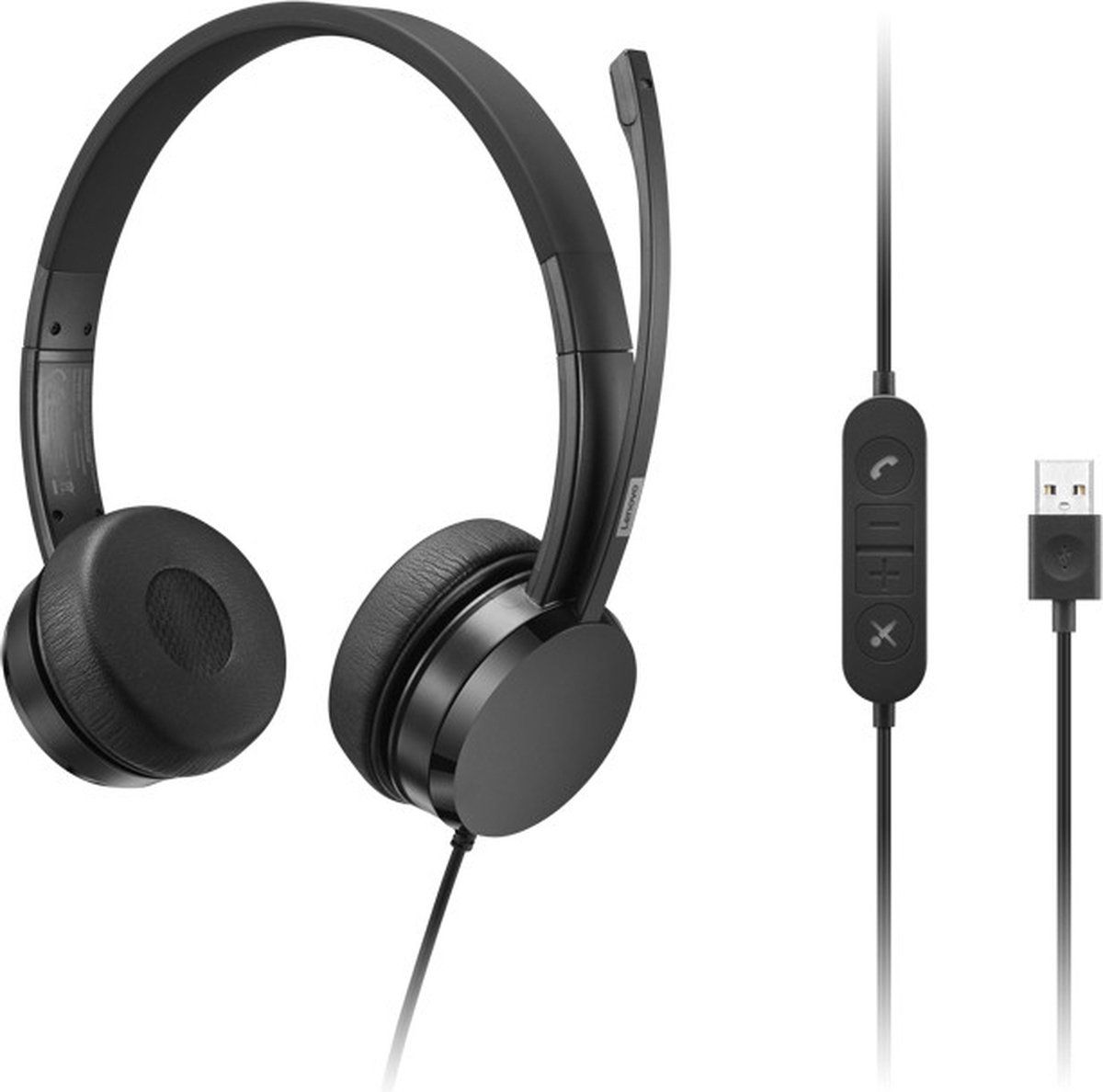 Headphones with Microphone Lenovo 4XD1K18260 Black