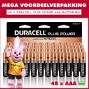 Duracell AAA Plus Power AAA batterijen - 48 stuks