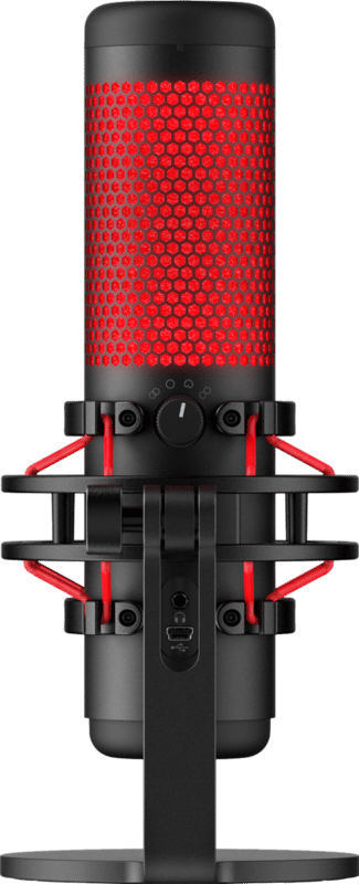 HyperX QuadCast Microfoon in Rood