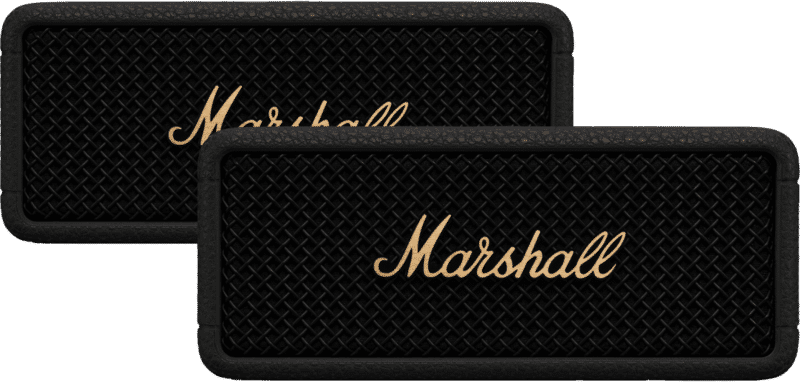 Marshall Emberton III BT Black & Brass Duo Pack