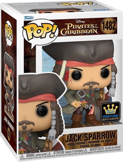 Pop Disney: Pirates of the Carribean - Jack Sparrow Funko Pop #1482