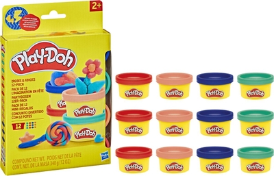 Play-Doh Traktatie Uitdeelcadeautjes - 12-pack Play-Doh potjes - Traktaties voor kinderen - Traktatie zakjes