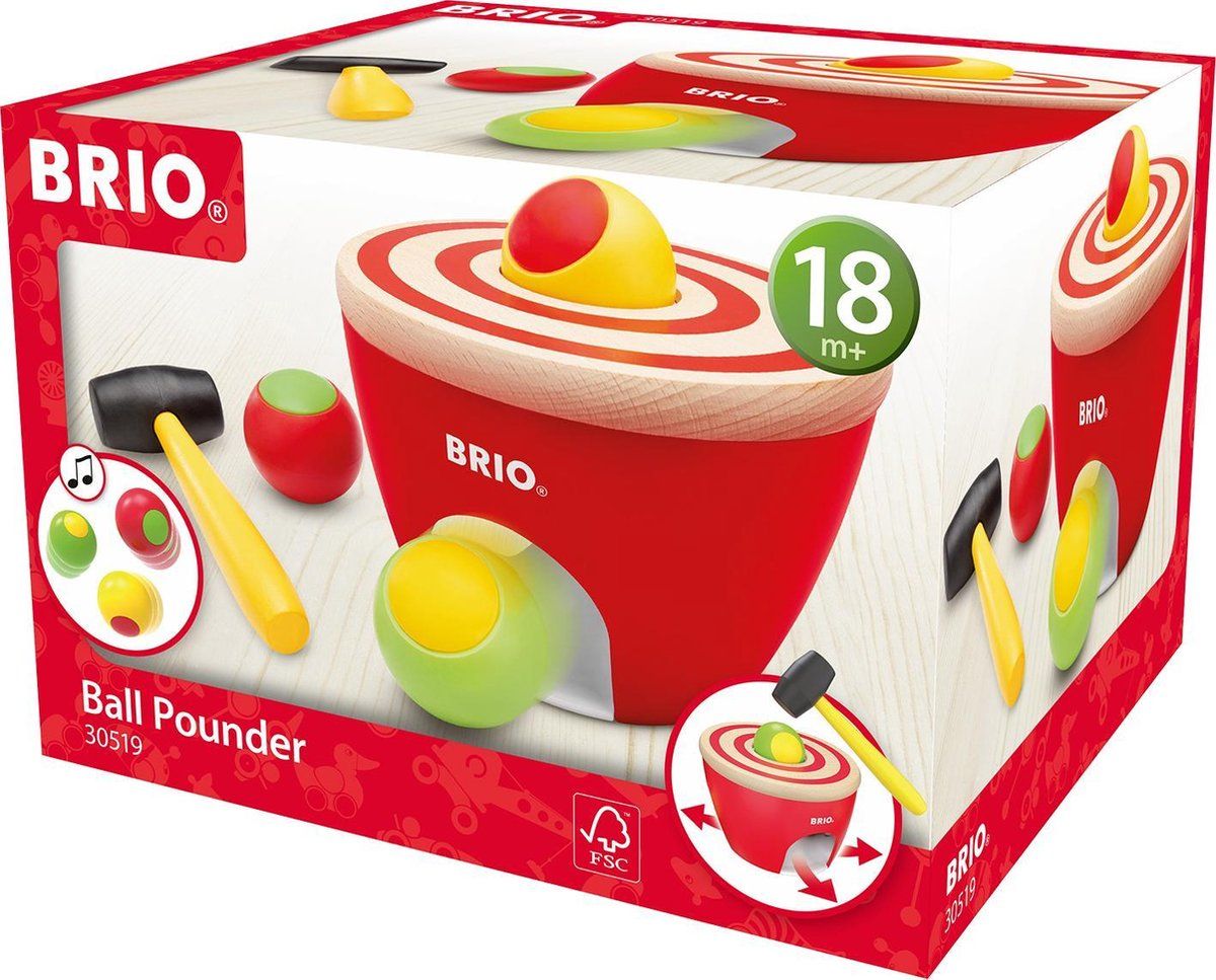 BRIO Bal en Hamerspel - 30519