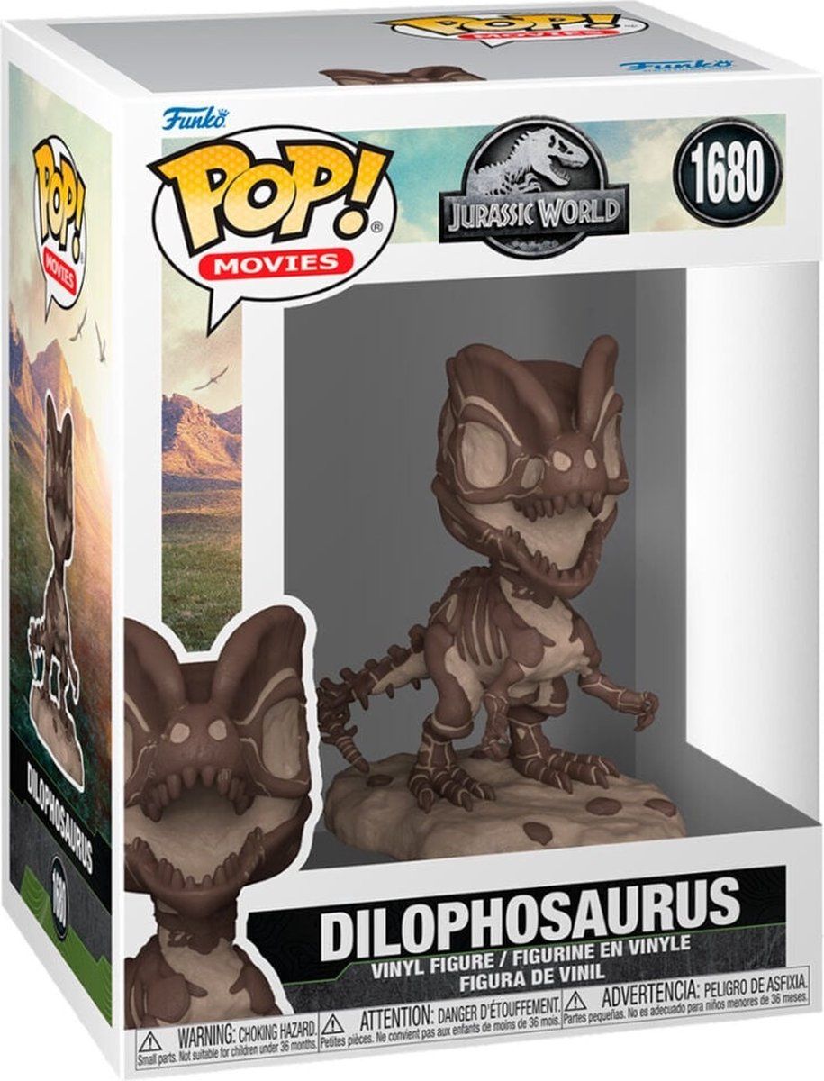 Pop Movies: Jurassic World - Dilophosaurus Funko Pop #1680