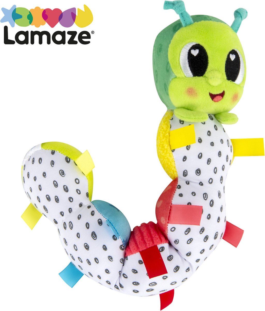 Lamaze Frutselrups - Grijp- en bijtspeelgoed - Educatief Babyspeelgoed - Knuffel - Spelen en ontdekken