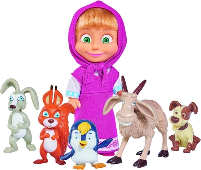 Masha and her Animal Friends