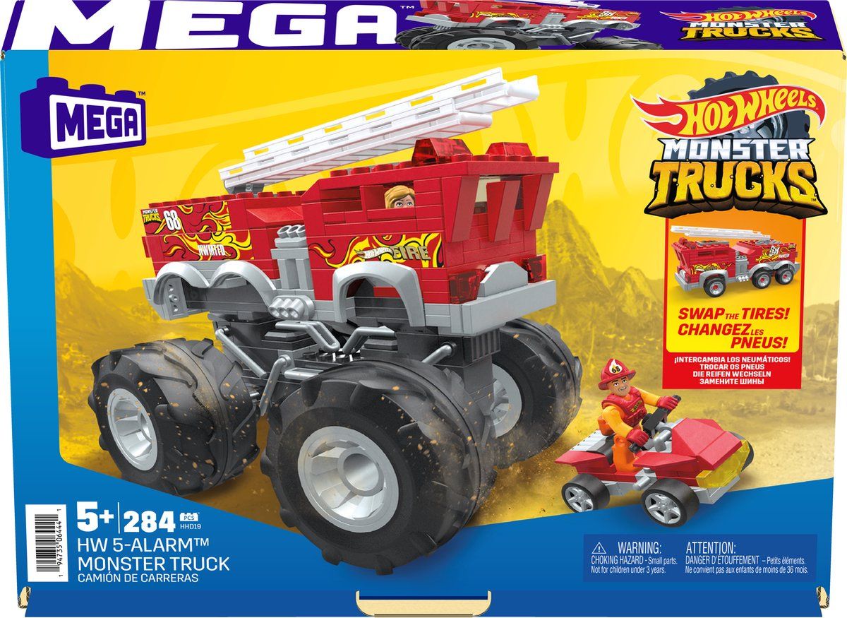 MEGA Hot Wheels 5-Alarm Monstertruck