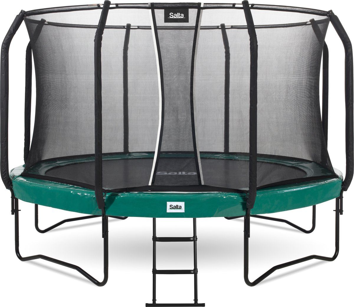 Salta First Class - Trampoline met veiligheidsnet en ladder - ø 251 cm - Groen