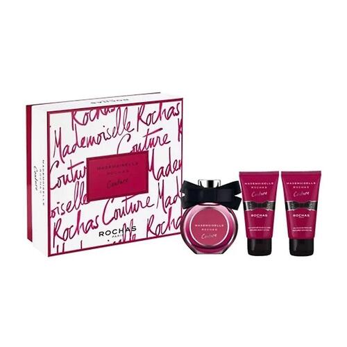 Rochas - Mademoiselle Rochas Couture - Gift Set - 50 ml Eau de Parfum Spray - 50 ml Shower Gel - 50 ml Body Lotion - Moederdag Cadeau Tip !!