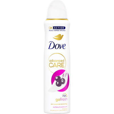 Dove Deodorant Spray Advanced Care Acai Berry & Waterlily 150 ml
