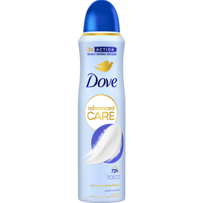 Dove Deodorant Spray Advanced Care Talco 150 ml