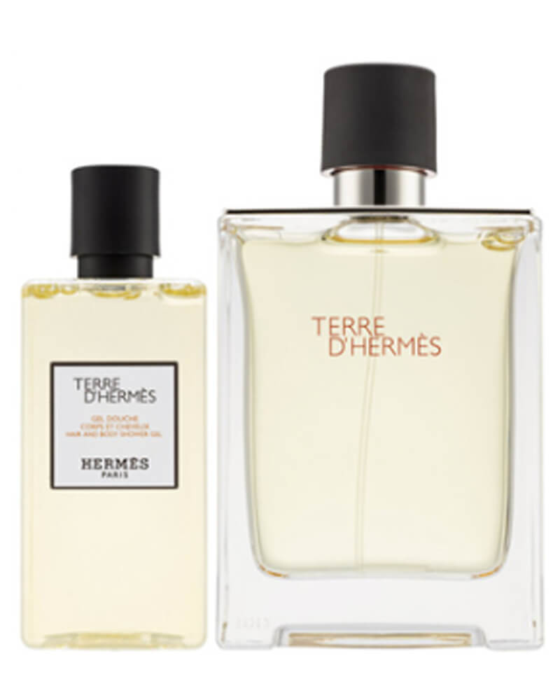 Hermès Terre d`Hermès Giftset - 100 ml eau de toilette spray + 80 ml showergel - cadeauset voor heren