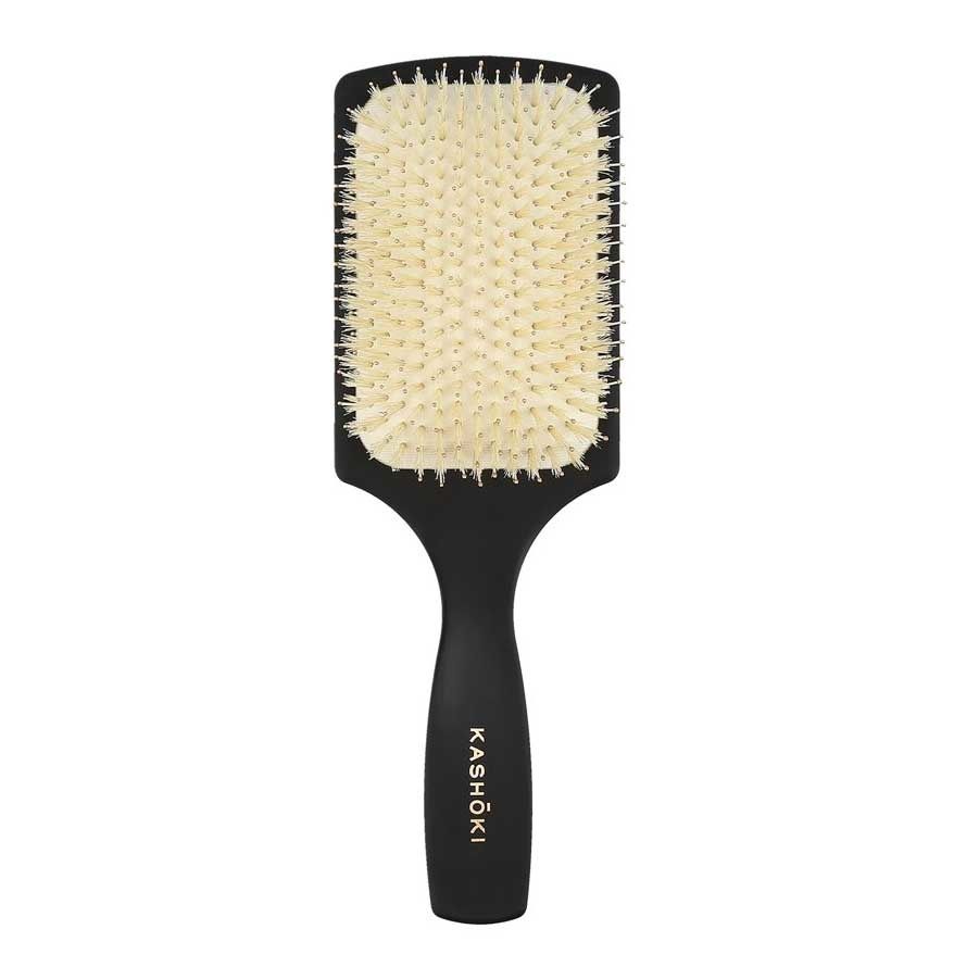 KASHŌKI Smooth White Detangler Paddle Haarborstel