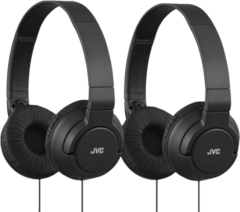 JVC HA-S180 Zwart duopack