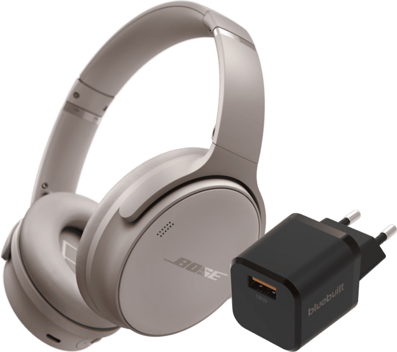 Bose QuietComfort Headphones Beige + Oplader