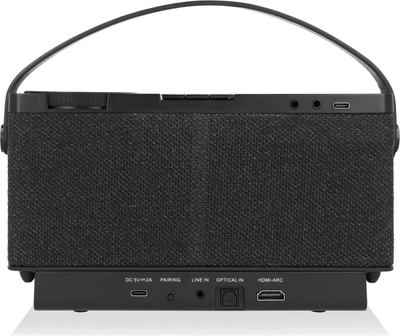 Soundmaster TVL24SW TV stem- en dialoogversterker „HORST“ Draadloze stereo luidspreker Zwart 5 W