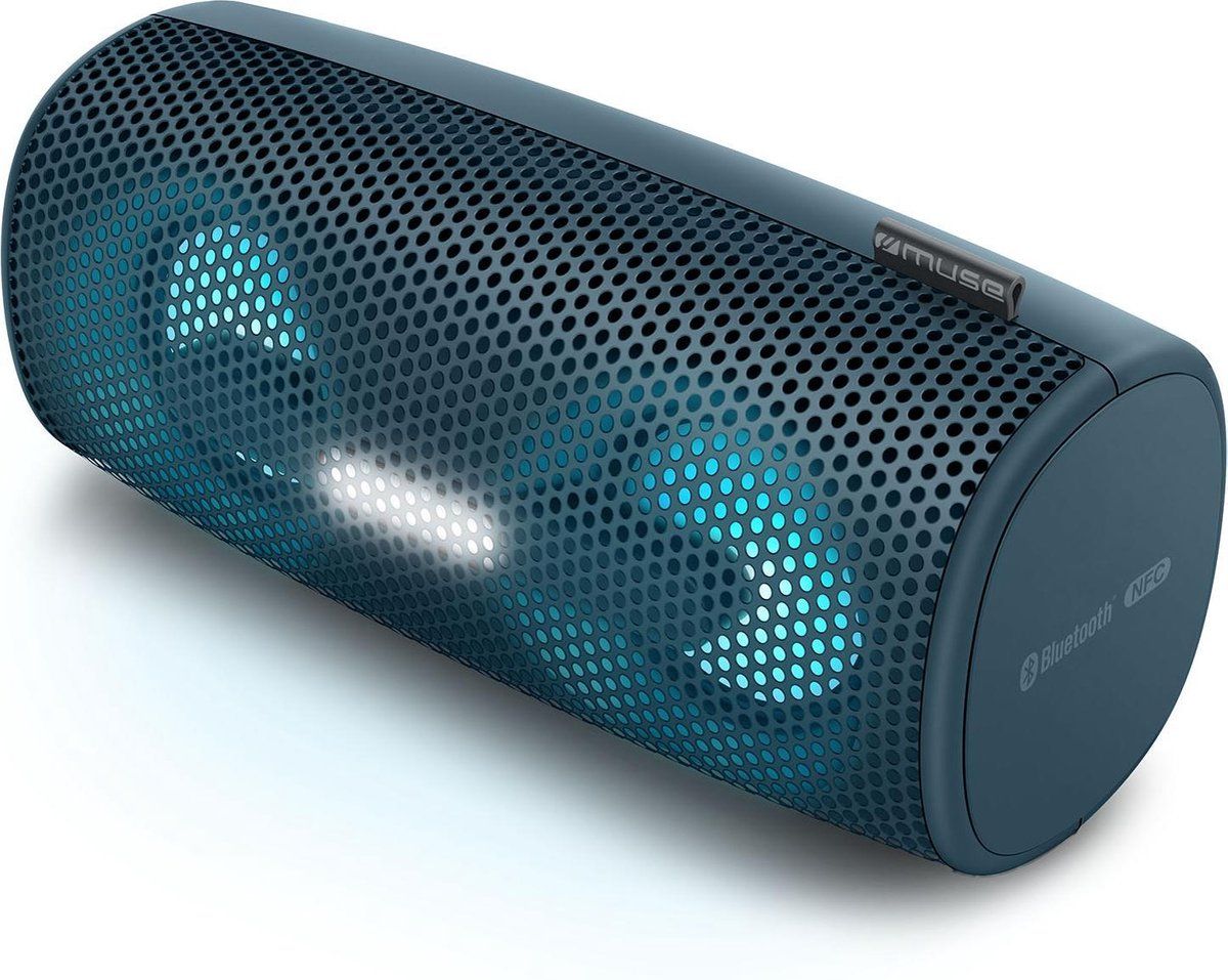 Muse M-730DJ - Draagbare bluetooth speaker, spatwaterdicht met verlichting