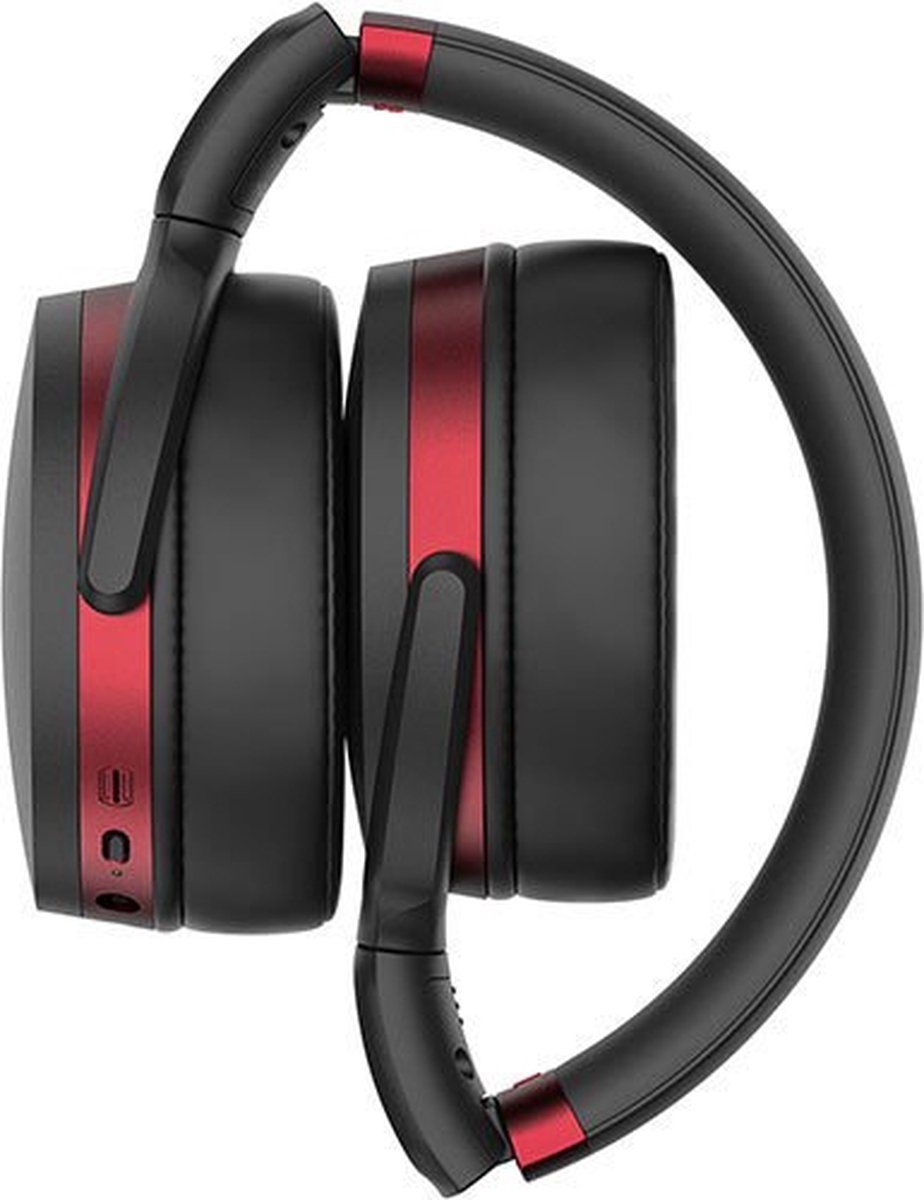 Sennheiser HD 458BT - Draadloze koptelefoon met Noise Cancelling - Zwart/Rood