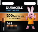 Duracell Optimum AA - alkaline batterijen - 1,5V, LR6 - 8 stuks