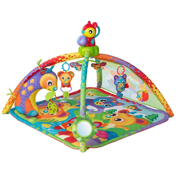 Playgro 4 in 1 Woodlands Muziek & Projector Speelkleed