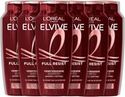 L'Oréal Paris Elvive Full Resist Shampoo - Versterkende Shampoo voor breekbaar haar - met Aminexil + Biotine - 6 x 250ML