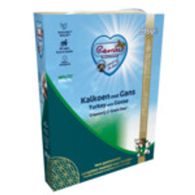 Renske Vers Gestoomd Complete Menu Hondenvoer Nat Kalkoen & Gans Graanvrij 395 gr - natvoer honden