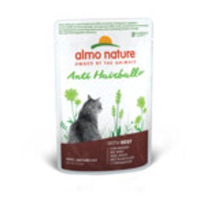 Almo Nature Anti-Haarbal Kattenvoer Nat Rund 70 gr - natvoer katten