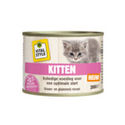 Vitalstyle Kitten - Kattenvoer - Rund Kip Kruiden 200 g - natvoer katten