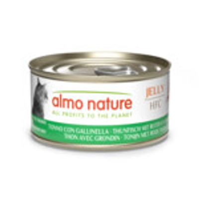 Almo Nature HFC Kattenvoer Nat Blikje Tonijn & Rode Poon 70 gr - natvoer katten
