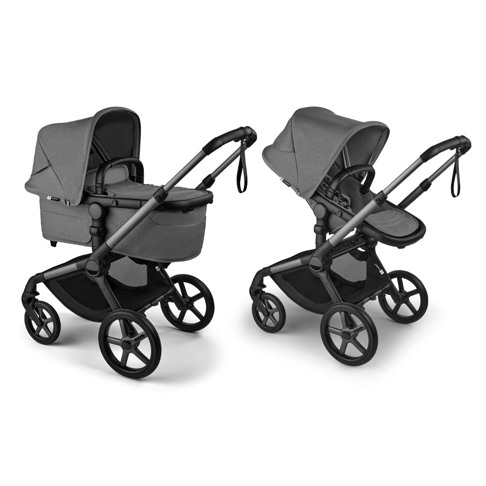 Kinderwagen Bugaboo Fox5 Renew Compleet Graphite/Moon Grey