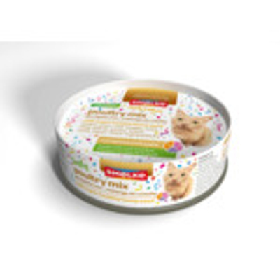 24x Smolke Kattenvoer Soft Paté Party Edition 80 gr - natvoer katten