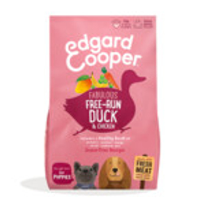 Edgard & Cooper Hondenvoer Puppy Scharrelkip - Scharreleend 2,5 kg - hondenbrokken