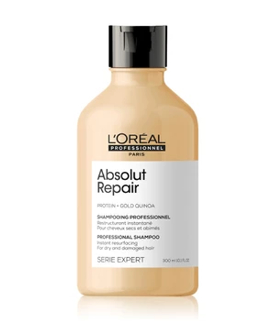 L’Oréal Professionnel Absolut Repair Shampoo - Versterkende en herstellende formule - Voor droog en beschadigd haar – 300ml