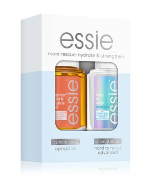 essie Advdanced Routine Set apricot nail & cuticle oil + Hard to resist Nagellakset 27 ml