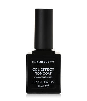 KORRES Gel Effect Sweet Almond TOP COAT Nagellak topcoat 11 ml