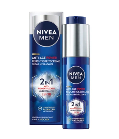 NIVEA MEN Anti-Age Hyaluron 2in1 Power Moisturizier Gezichtscrème 50 ml