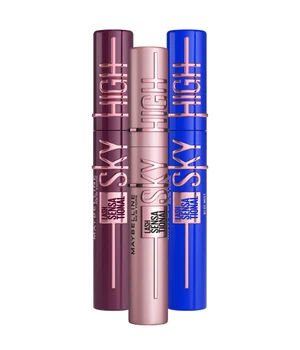 Maybelline Lash Sensational Sky High Very Black, Blue Mist + Burgundy Haze 3er Pack Mascara 21.6 ml