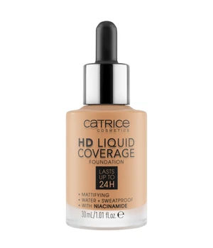 Catrice Hd Liquid Coverage Foundation Lasts Up To 24h #046-camel Beige 30 Ml