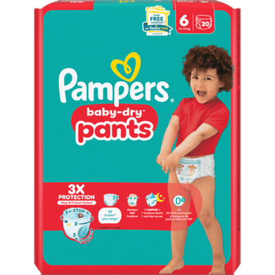 Pampers Baby Dry Pants  luierbroekjes maat 6 - 20 stuks