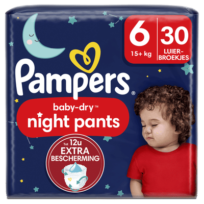 Pampers Baby Dry Night Pants  luierbroekjes maat 6 - 30 stuks