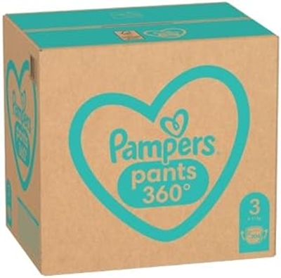 Pampers  luierbroekjes maat 3 - 204 stuks