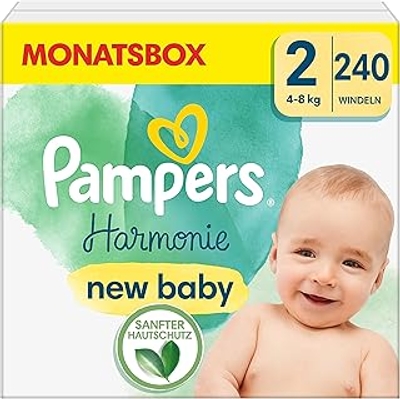 Pampers Harmonie  luiers maat 2 - 240 stuks