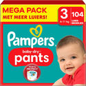 Pampers Baby Dry Pants  luierbroekjes maat 3 - 104 stuks