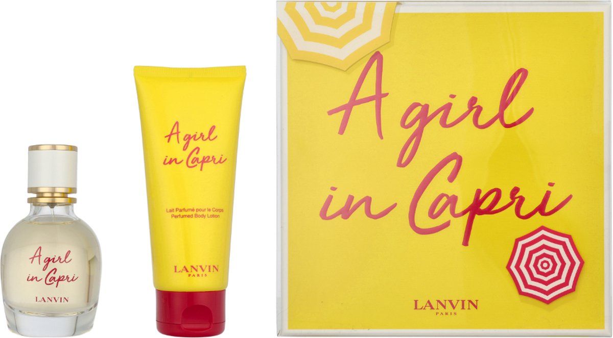 Lanvin Paris A Girl in Capri EDT 50 ml + BL 100 ml (woman)