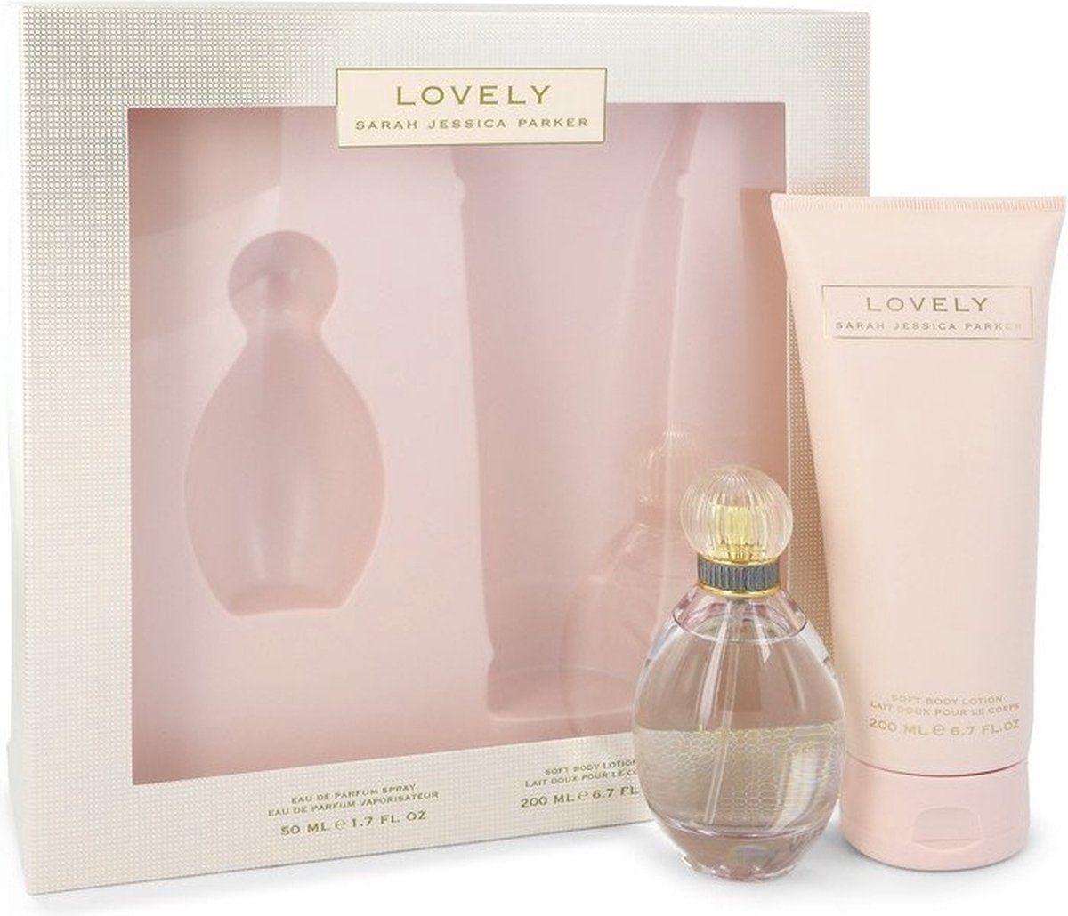 Sarah Jessica Parker Lovely Geschenkset 50 ml Eau De Parfum Spray + 200 ml Body Lotion