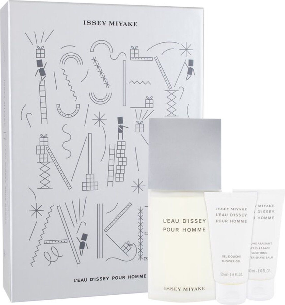 Issey Miyake L'eau D'issey Pour Homme Eau De Toilette (edt) 125 Ml + Sg 50 Ml + Asb 50 Ml