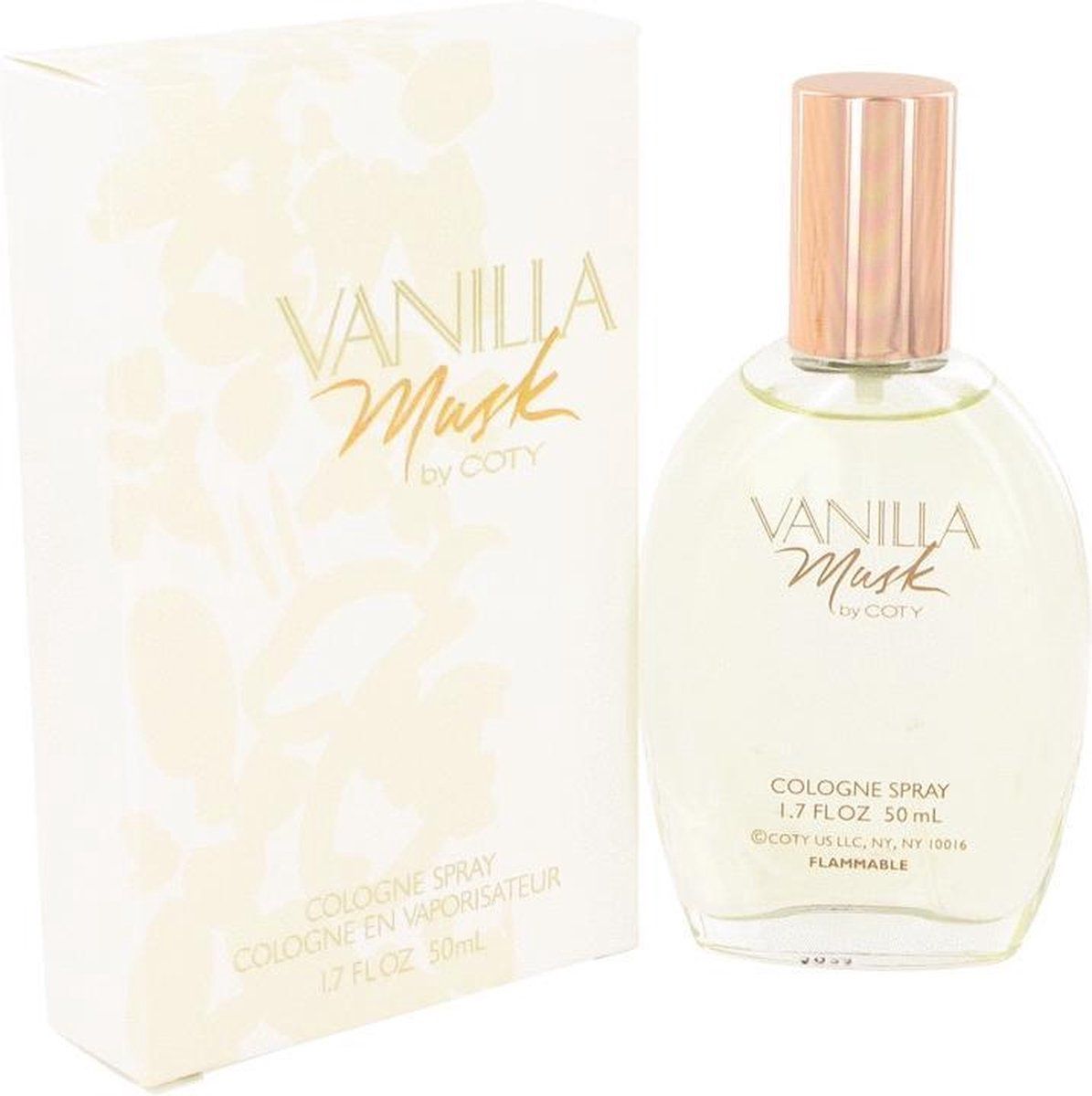 Coty Vanilla Musk cologne spray 50 ml