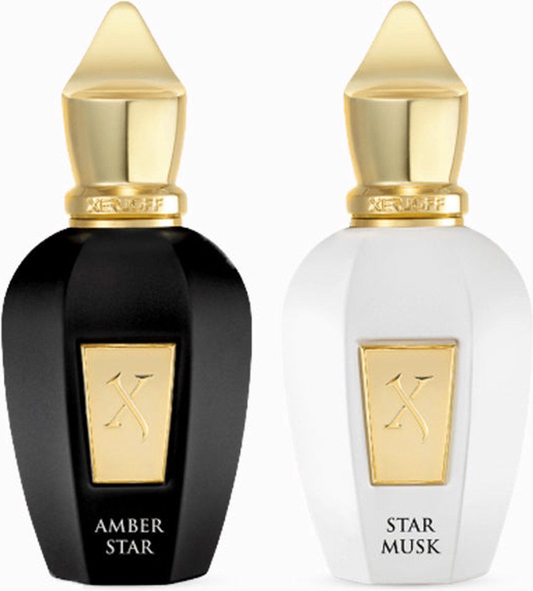 Shooting Stars Amber Star & Star Musk by Xerjoff   - Gift Set - 50 ml EDP in Amber Star + 50 ml EDP in Star Musk Both Unisex Fragrances