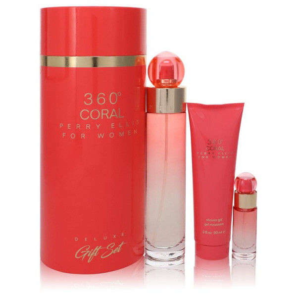 Perry Ellis 360 Coral - Perry Ellis Geschenkdozen 108 ml