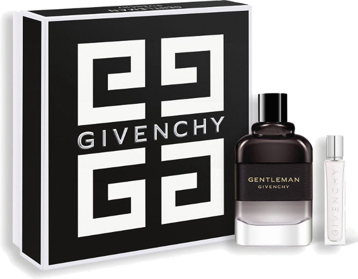 Givenchy Gentleman Boisée Giftset - 100 ml eau de parfum + 12,5 ml eau de parfum - cadeauset voor heren